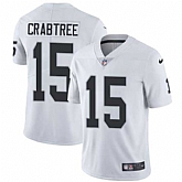 Nike Oakland Raiders #15 Michael Crabtree White NFL Vapor Untouchable Limited Jersey,baseball caps,new era cap wholesale,wholesale hats